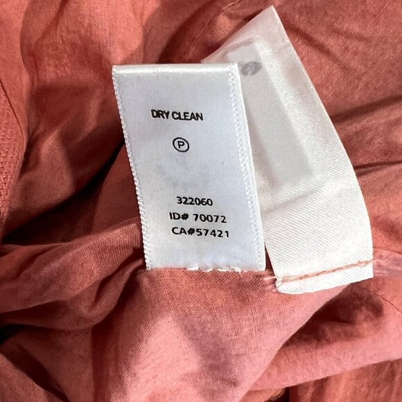 Loft Womens LInen Cotton Zip-Up Jacket Rose Pink Size 4 - Picture 5 of 8